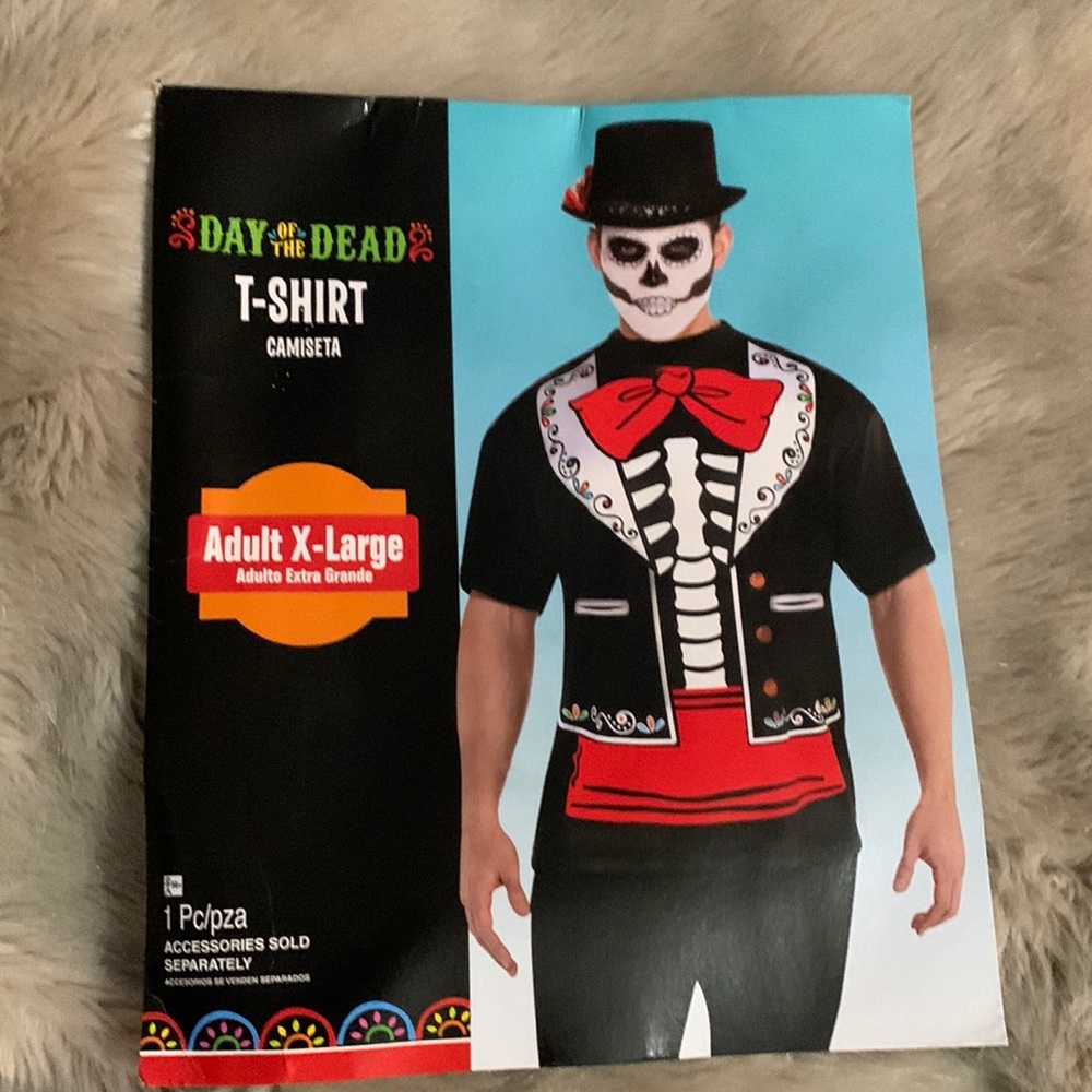 Amscan Day of Deah T-shirt men size